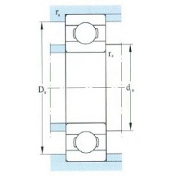 HRB 16006 Deep groove ball bearings