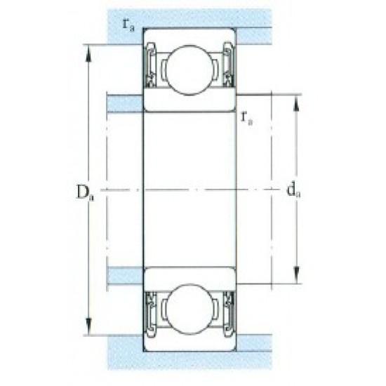 HRB 6028-2Z Deep groove ball bearings