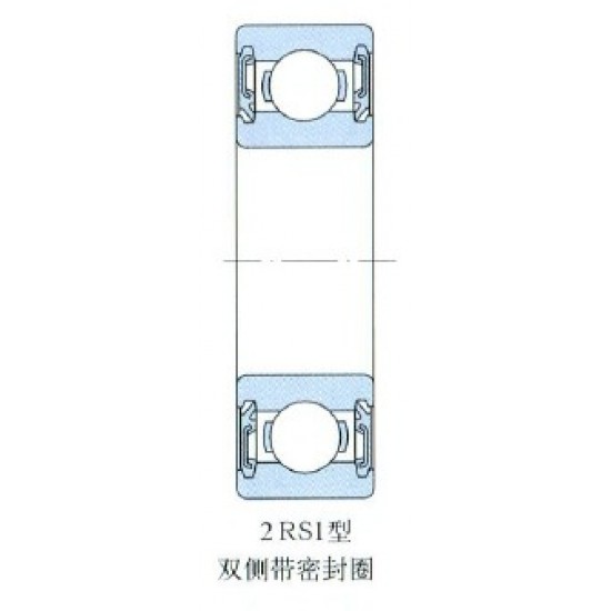 HRB 62207-RZ Deep groove ball bearings