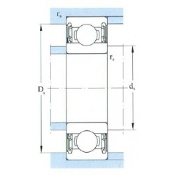 HRB 62208-2RZ Deep groove ball bearings