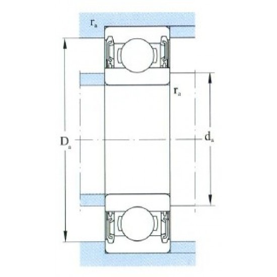 HRB 62208-RZ Deep groove ball bearings