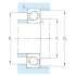 HRB 7014AC Angular contact ball bearings