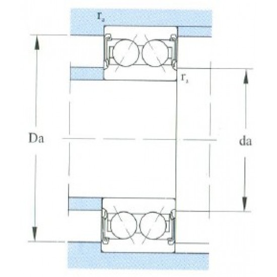 HRB 3213ATN Angular contact ball bearings