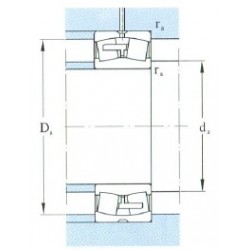 HRB 22214CA/W33 Spherical roller bearings