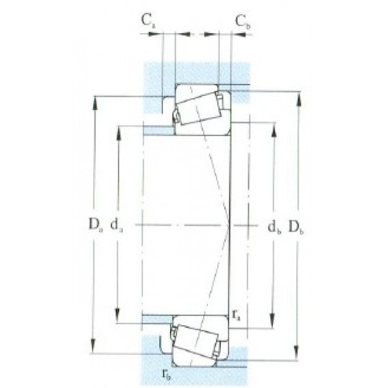 HRB 30330 Tapered roller bearing