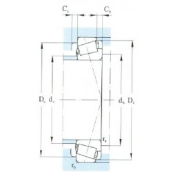 HRB 30321 Tapered roller bearing