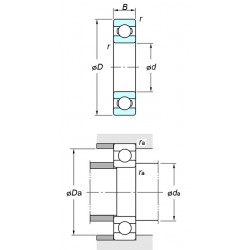 KOYO 16001 Deep groove ball bearings