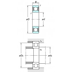 KOYO 6901 2RU Deep groove ball bearings