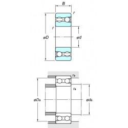 KOYO 4202 Deep groove ball bearings