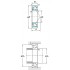 KOYO 7204B Angular contact ball bearings