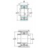 KOYO 7208BDB Angular contact ball bearings
