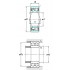 KOYO 5206 2RS Angular contact ball bearings