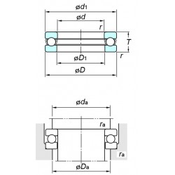 KOYO 51202 Thrust ball bearing
