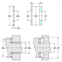 KOYO NTA-1625 Needle roller bearing