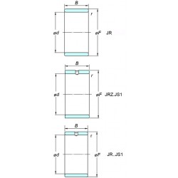 KOYO JR30x35x30 Needle roller bearing