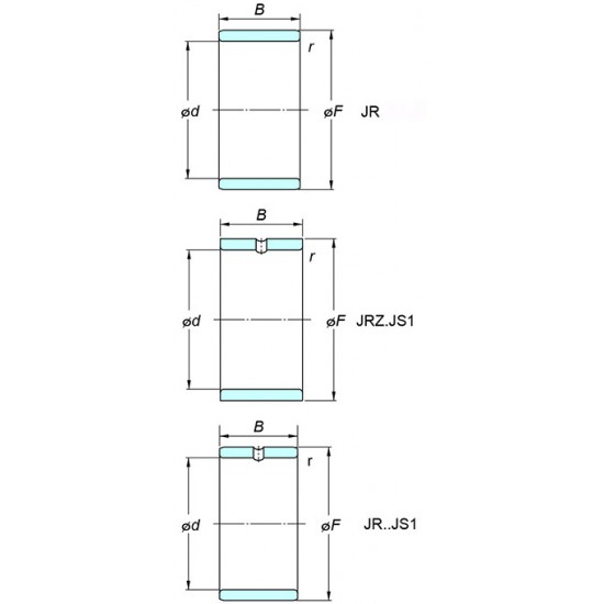 KOYO JR30x35x30 Needle roller bearing