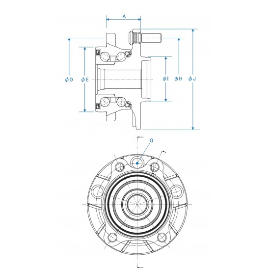 KOYO 3DACF037D-8AR-AM 汽车轴承