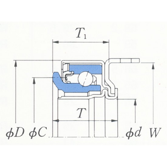 KOYO RCT322SA 汽车轴承