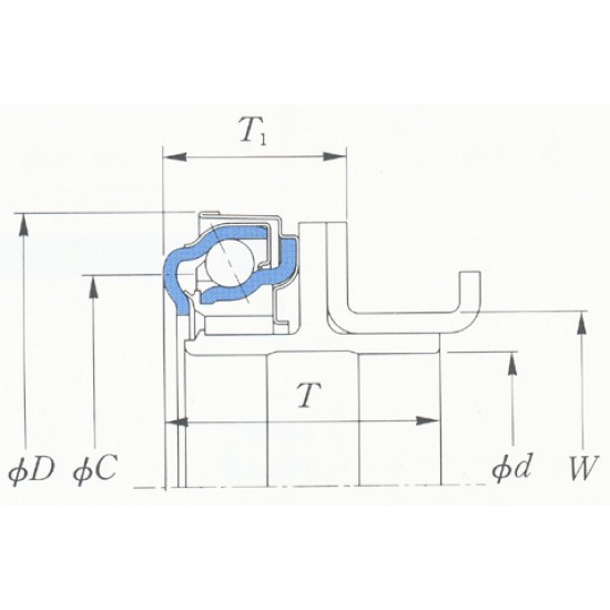 KOYO CBU472921C 汽车轴承