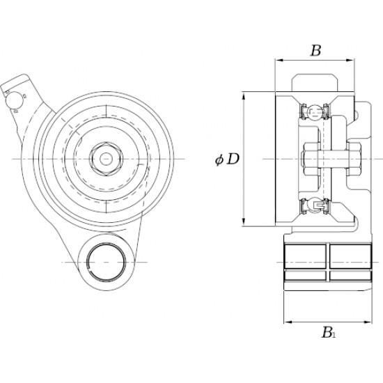 KOYO LAT1031 汽车轴承
