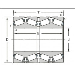 LYC 30222 Tapered roller bearing