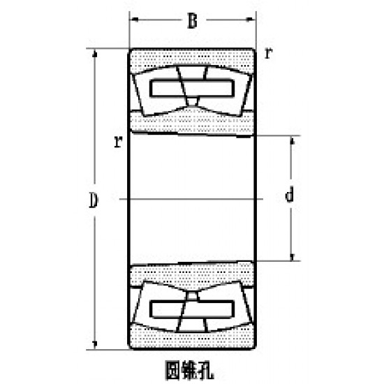 LYC 22313CA/W33 Spherical roller bearings