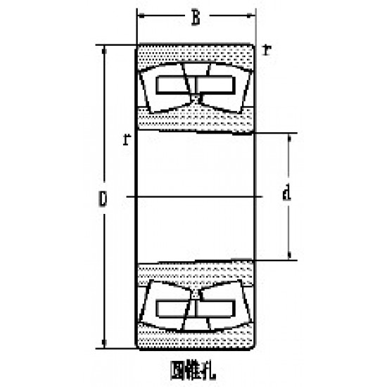 LYC 22238CA/W33 Spherical roller bearings