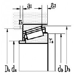 LYC 14125A/14276 Tapered roller bearing