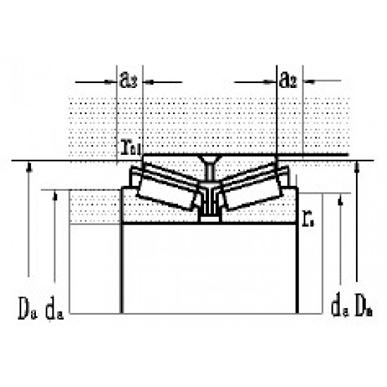 LYC 352952X2 Tapered roller bearing