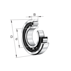 NSK NU417M Cylindrical roller bearing