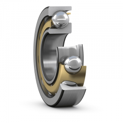 SKF 7306 BECBY Single row angular contact ball bearings