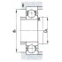 ZWZ 6417 Deep groove ball bearings