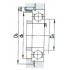 ZWZ 6308N Deep groove ball bearings