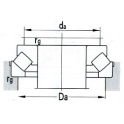 ZWZ 29414/YAD Spherical roller thrust  bearings