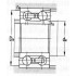 ZWZ 4952X3DM/W34 Angular contact ball bearings