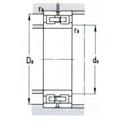 ZWZ NN3048K/P51W33 Cylindrical roller bearing