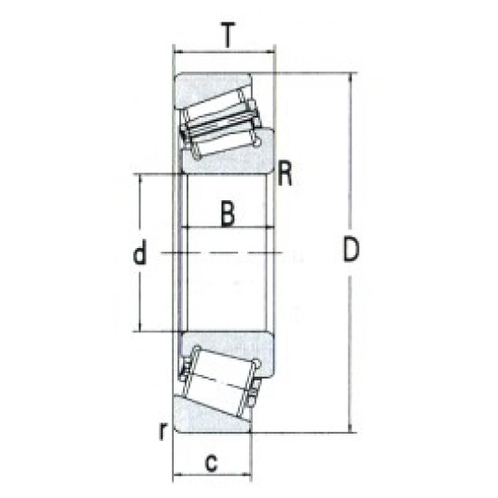 ZWZ H961649/H961610 Tapered roller bearing