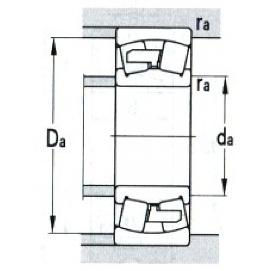 ZWZ 24168CA/W33 Spherical roller bearings