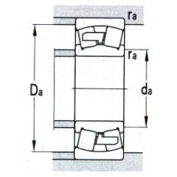 ZWZ 239/600CA/W33 Spherical roller bearings