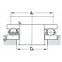 ZWZ 51413M Thrust ball bearing