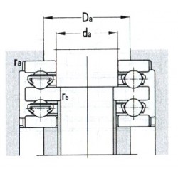 ZWZ 52206 Thrust ball bearing
