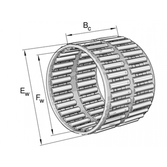 INA K39X44X26-ZW Needle roller and cage assemblies