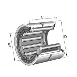INA RNA4900-2RSR-XL The centripetal roller bearing