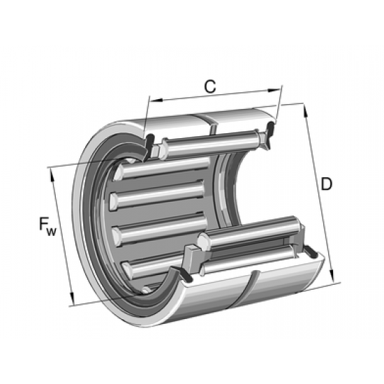 INA RNA4901-2RSR-XL The centripetal roller bearing