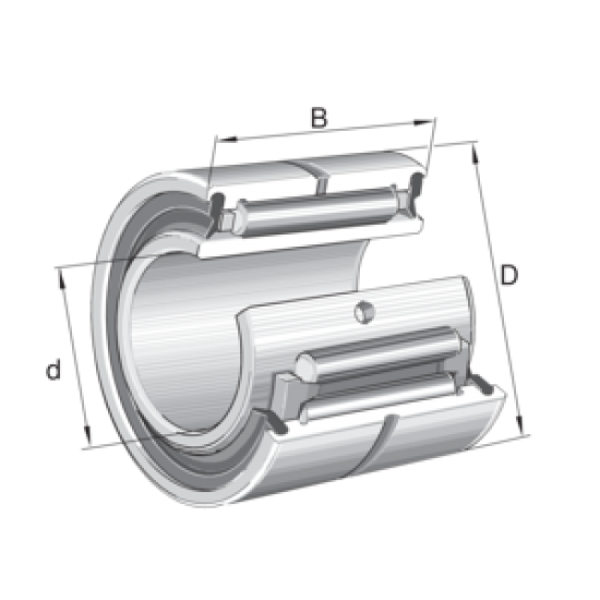 INA NA4904-2RSR-XL Needle roller bearing