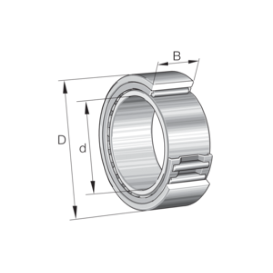 INA NAO12X24X13 The centripetal roller bearing