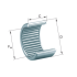 INA HN1212 Drawn cup needle roller bearing with open ends