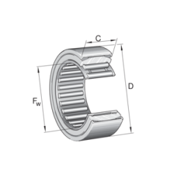 INA RPNA15/28 Aligning needle roller bearings