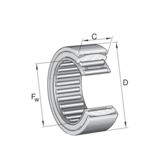 INA RPNA15/28 Aligning needle roller bearings