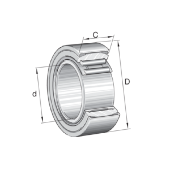 INA PNA20/42-XL Aligning needle roller bearings